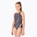 Arena Kitties Super Fly Back Costume da bagno intero per bambini Nero/Bianco