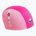 Arena Friends Kids Cuffia da bagno in poliestere rosa 2