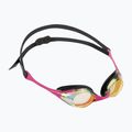 Occhiali da nuoto Arena Cobra Swipe Mirror giallo rame/rosa