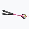 Occhiali da nuoto Arena Cobra Swipe Mirror giallo rame/rosa 3