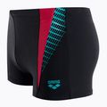 Boxer da bagno arena uomo Threefold Short nero/nero/anguria 3