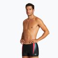 Boxer da bagno arena uomo Threefold Short nero/nero/anguria 6