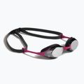 Occhiali da nuoto Arena Cobra Swipe Mirror argento/rosa