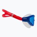 Maschera da nuoto per bambini arena The One Mask blu/blu/rosso 3