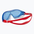 Maschera da nuoto per bambini arena The One Mask blu/blu/rosso 4