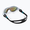 Occhialini da nuoto Arena The One Mask Mirror blue/white/black 10