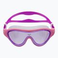 Maschera da nuoto per bambini arena The One Mask rosa/rosa/viola 2