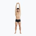 Boxer da bagno a vita bassa da uomo arena Team Swim Solid bianco/nero 6