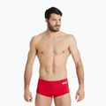 Boxer da bagno a vita bassa da uomo arena Team Swim Solid rosso/bianco 4