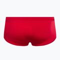 Boxer da bagno a vita bassa da uomo arena Team Swim Solid rosso/bianco 2