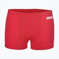 Boxer da nuoto uomo arena Team Swim Short Solid red/white