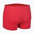 Boxer da nuoto uomo arena Team Swim Short Solid red/white 2