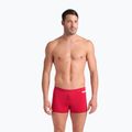 Boxer da nuoto uomo arena Team Swim Short Solid red/white 4