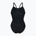 Costume da bagno intero donna Arena Team Light Drop Solid black/white 2