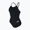 Costume da bagno intero donna Arena Team Light Drop Solid black/white 3