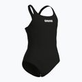 Costume intero da bambino arena Team Swim Pro Solid nero/bianco 3