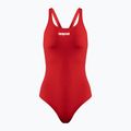 Costume intero donna arena Team Swim Pro Solid rosso/bianco