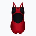 Costume intero donna arena Team Swim Pro Solid rosso/bianco 2