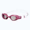 Occhialini da nuoto da donna Arena The One Woman clear/red wine/white 6