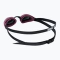 Occhiali da nuoto Arena Cobra Core Swipe Mirror argento/rosso vino 4