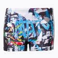 Boxer nuoto bambino arena Placement Short nero/multi