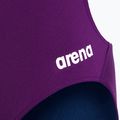 Costume intero donna arena Team Swimsuit Challenge Solid prugna/bianco 3