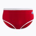 Uomo arena Icons Swim Short a vita bassa Slip da bagno solido rosso/bianco