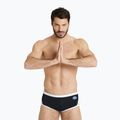 Uomo arena Icons Swim Short a vita bassa Slip da bagno solido bianco/nero 6
