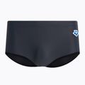 Boxer a vita bassa a pannello corto da uomo arena Icons Swim asfalto/nero