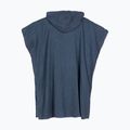 Arena Big Logo Poncho con cappuccio mélange navy/sky 4
