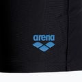 Boxer da bambino arena Swim Short Logo nero/turchese 3