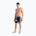 Uomo arena Icons Swim Jammer Logo nero/bianco/blu diamante 4
