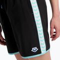 Arena Icons Team Stripe Bermuda Logo pantaloncini nero/bianco/blu diamante 6