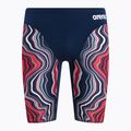 Uomo arena Swim Jammer Marbled navy/red multi