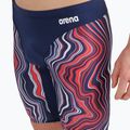 Uomo arena Swim Jammer Marbled navy/red multi 8