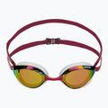 Occhialini da nuoto Arena Python Mirror rame/bianco/rosso 2