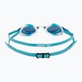 Occhiali da nuoto Arena Python Mirror blu/bianco/cielo 4