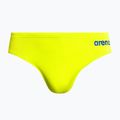 Slip da bagno arena Team da uomo Tinta unita verde tenue/blu neon