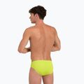 Slip da bagno arena Team da uomo Tinta unita verde tenue/blu neon 5