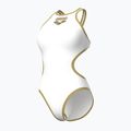 Costume da bagno intero donna Arena One Biglogo One Piece white/gold 3