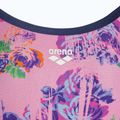 Costume da bagno intero donna arena Rose Texture Swimsuit Xcross Back multi rosa/navy 3
