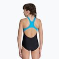 Costume intero per bambini arena Multi Pixels New Swim Pro Back nero/turchese 4