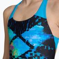 Costume intero per bambini arena Multi Pixels New Swim Pro Back nero/turchese 5