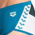 Uomo arena Planet Swim vita bassa blu cosmo/bianco multi boxer da bagno 5