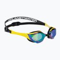 Occhiali da nuoto Arena Cobra Edge Swipe MR smeraldo / giallo / nero