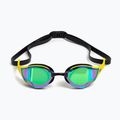 Occhiali da nuoto Arena Cobra Edge Swipe MR smeraldo / giallo / nero 2