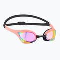 Occhiali da nuoto Arena Cobra Ultra Swipe Mirror viola/corallo