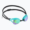 Occhiali da nuoto Arena Cobra Core Swipe Mirror smeraldo/peacock