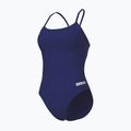 Costume da bagno intero donna arena Lace Back Solid navy/bianco 4