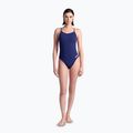 Costume da bagno intero donna arena Lace Back Solid navy/bianco 6